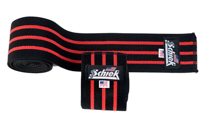 Black Line Knee Wraps - Model 1178B