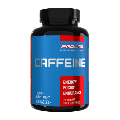Prolab Nutrition Caffeine Energy Support, Zero Calories, Reduced Fatigue, Extra Strength Energy 200mg