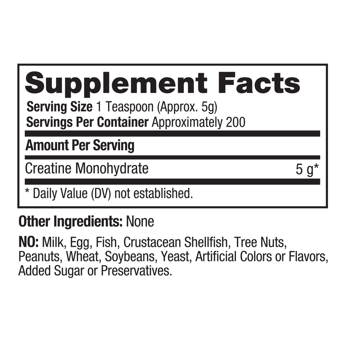 Prolab Nutrition Micronized Creatine Monohydrate Powder