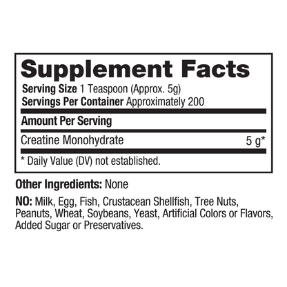 Prolab Nutrition Micronized Creatine Monohydrate Powder