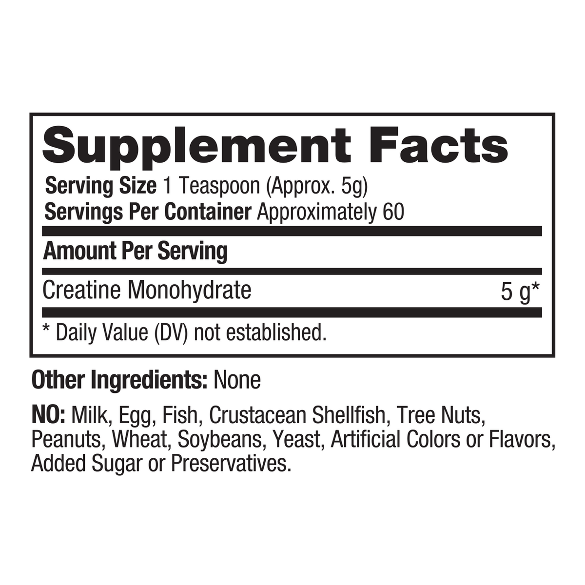 Prolab Nutrition Micronized Creatine Monohydrate Powder