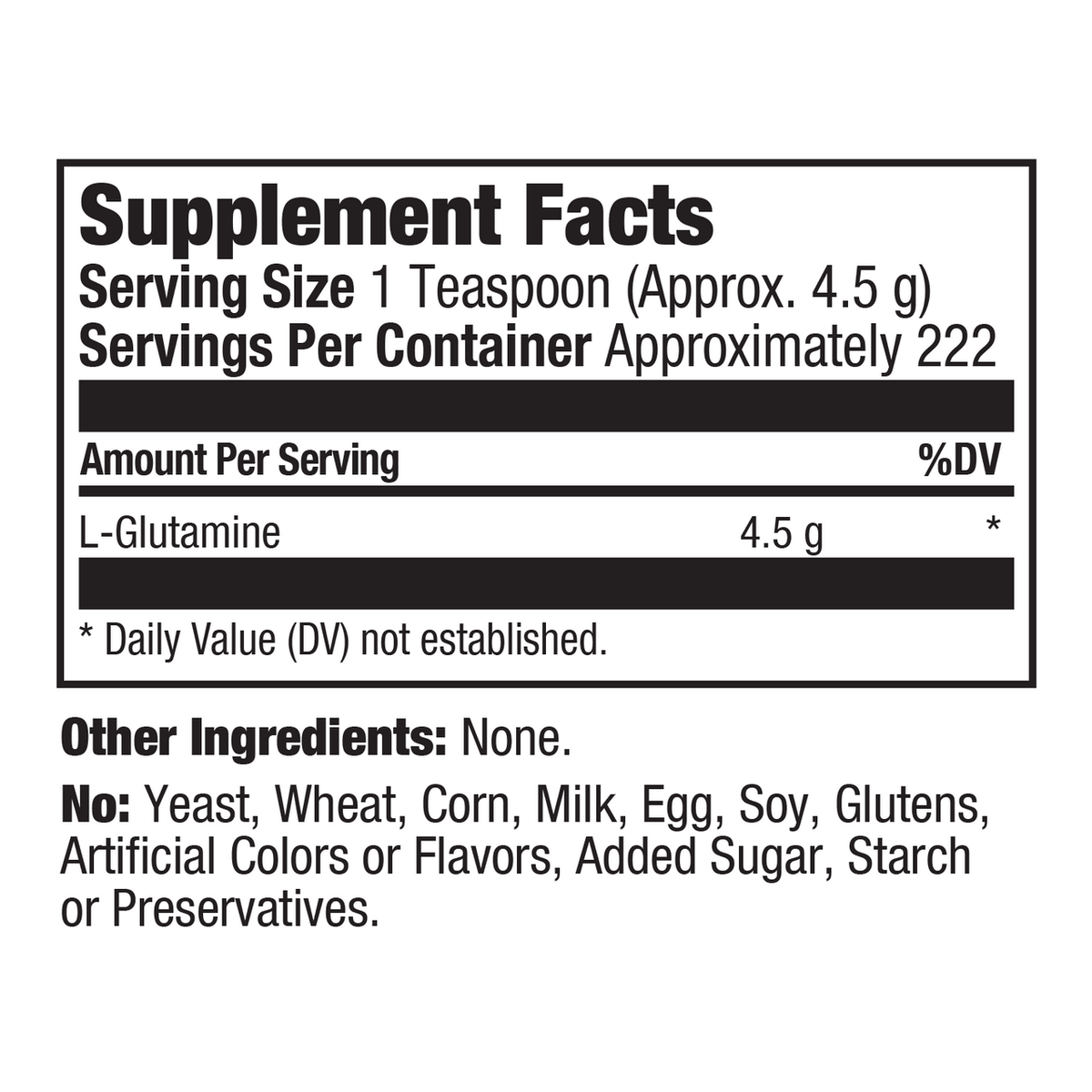 Prolab Nutrition Glutamine