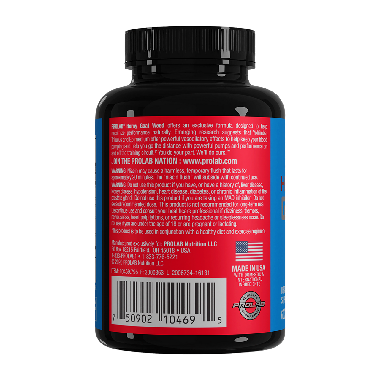 Prolab Nutrition HGW – Herbal Energy & Vitality (60 Count)