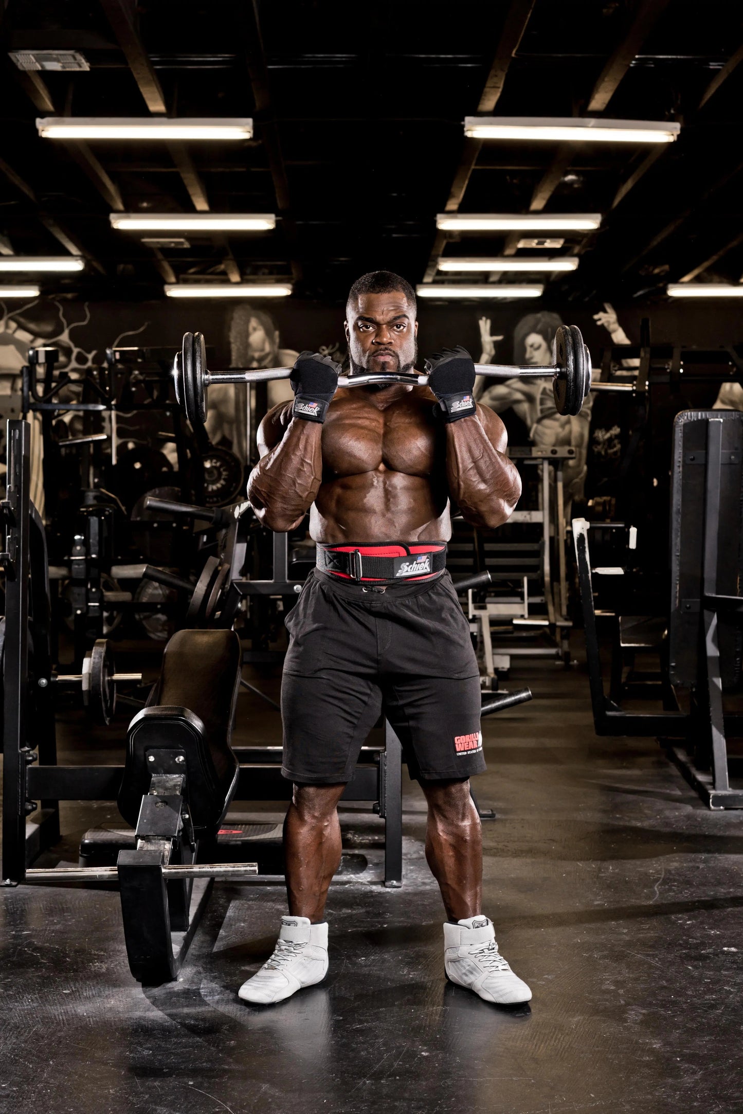 Model 540 Platinum Lifting Gloves with Wrist Wraps
