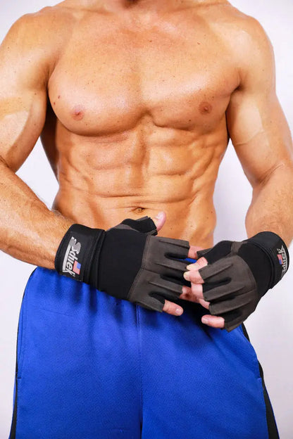 Model 540 Platinum Lifting Gloves with Wrist Wraps