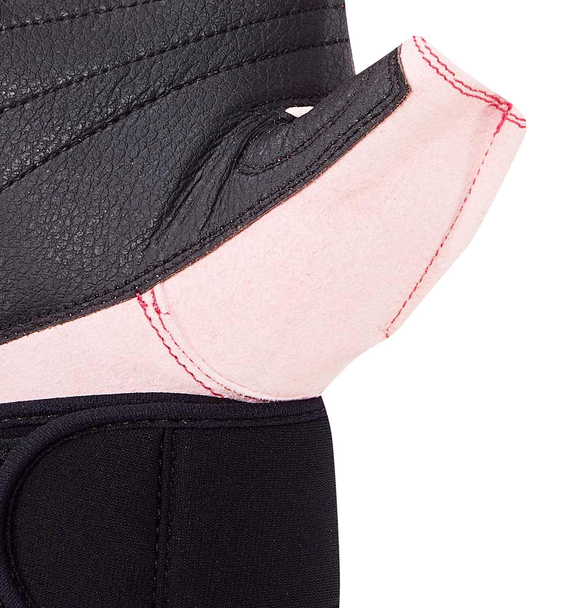 Model 540 Pink Platinum Series Lifting Gloves with Wrist Wraps