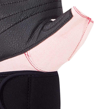 Model 540 Pink Platinum Series Lifting Gloves with Wrist Wraps