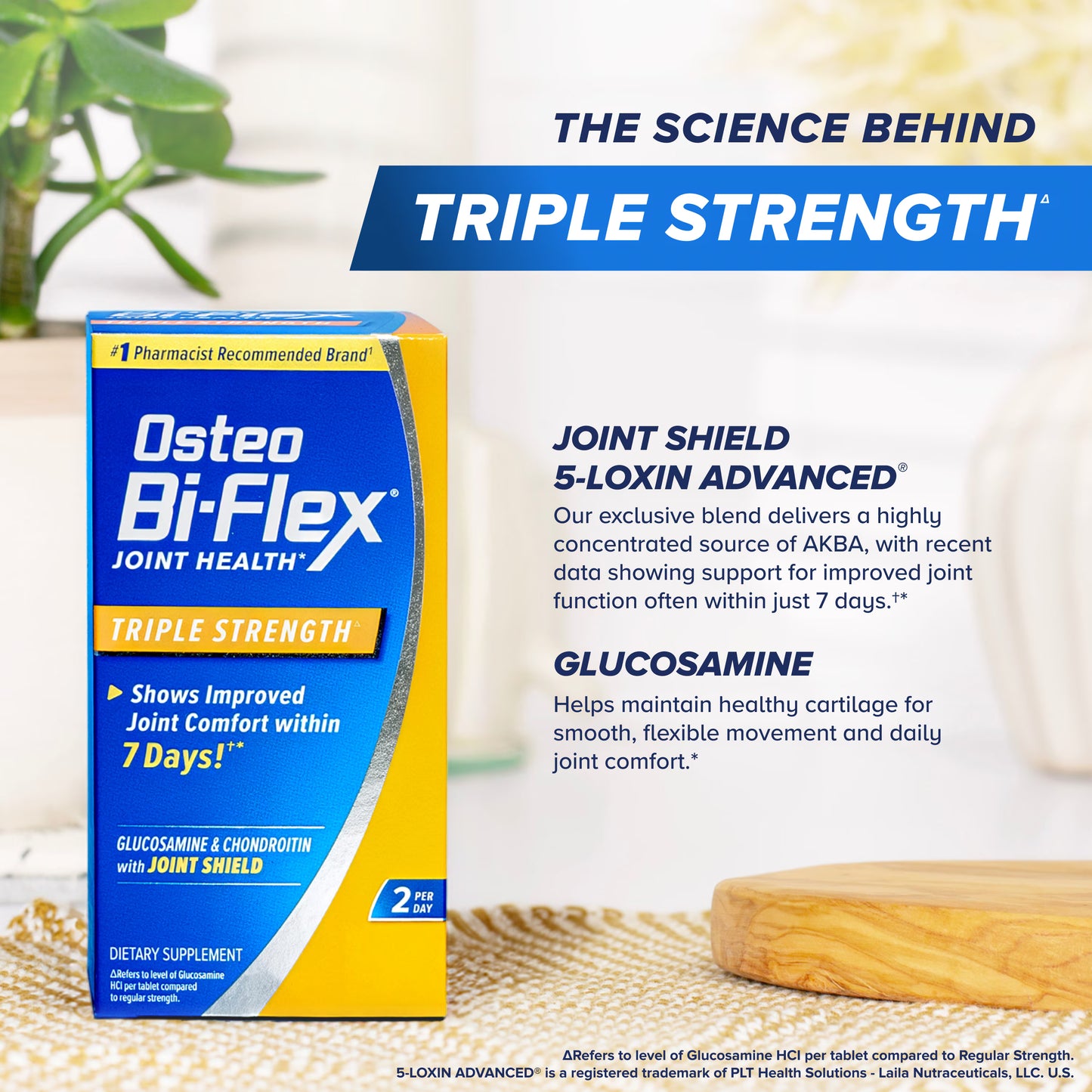 Osteo Bi-Flex Joint Health Triple Strength 80 Tabs