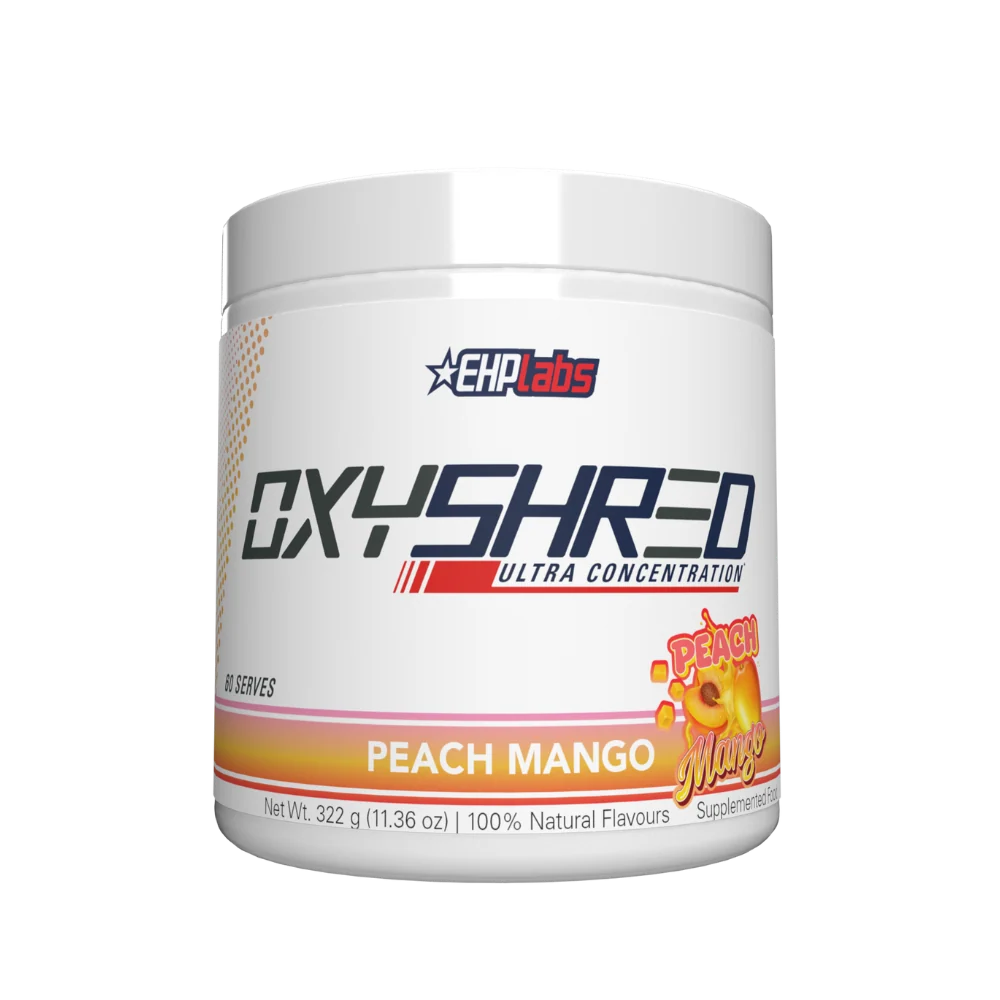 EHPlabs OxyShred Ultra Fat Burner – Thermogenic Energy & Metabolism Support | 60 Servings