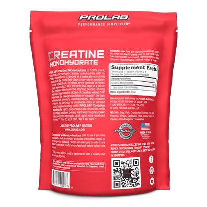 Prolab Nutrition Micronized Creatine Monohydrate Powder