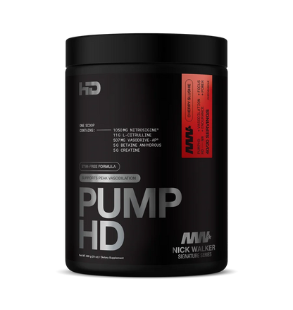 HD Muscle PumpHD – Stimulant-Free Pre-Workout | Cherry Slushie Flvr