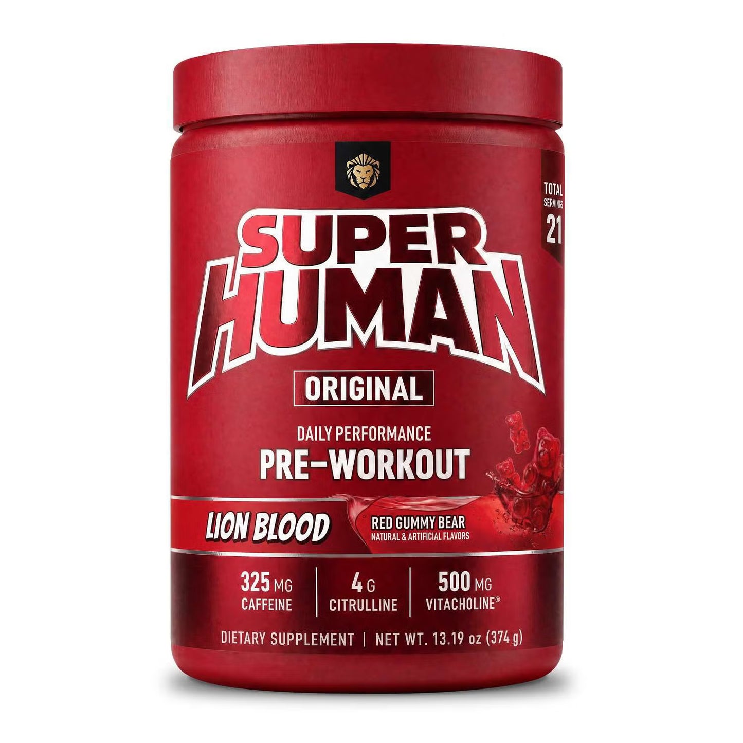 Alpha Lion SUPERHUMAN Original Pre-Workout