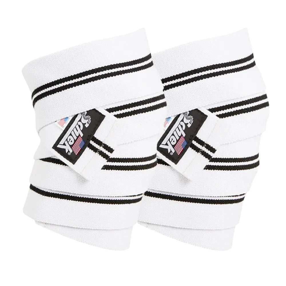 White Line Knee Wraps - Model 1178W