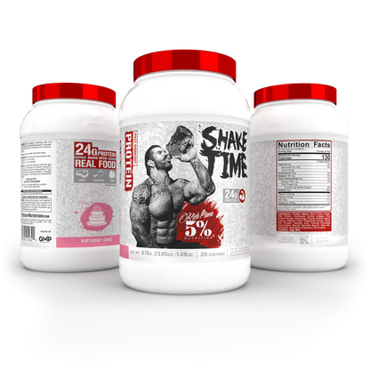 5% Nutrition Shake Time Real Food Protein