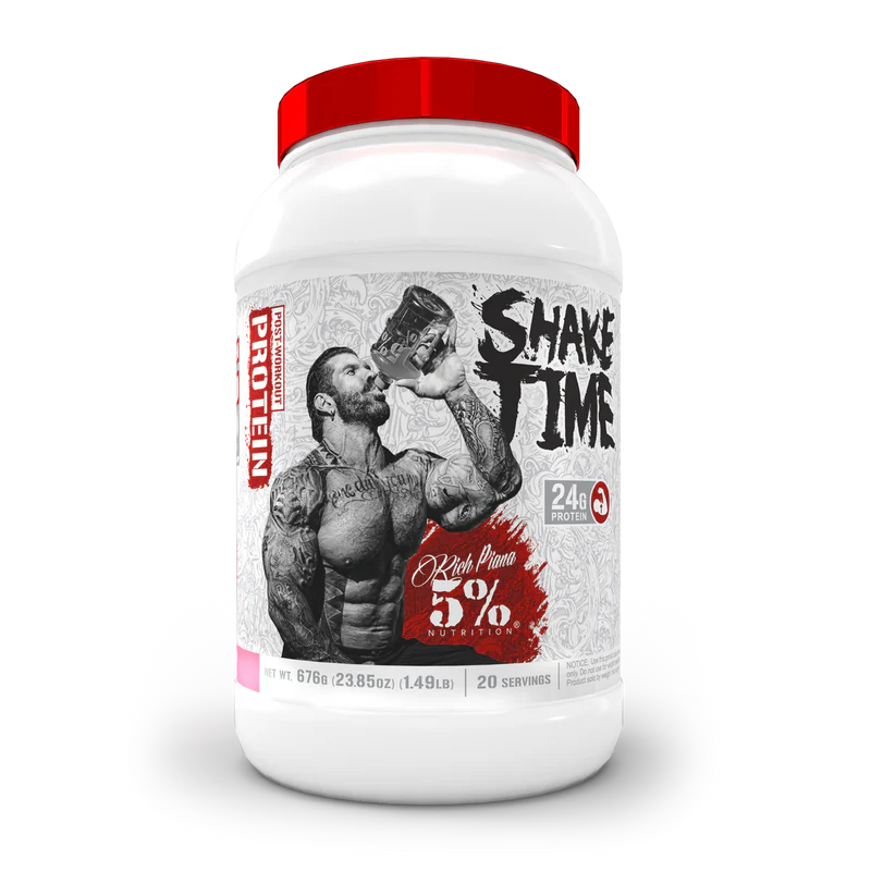 5% Nutrition Shake Time Real Food Protein