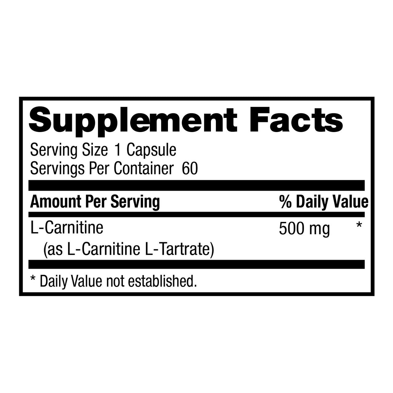Prolab Nutrition L-Carnitine (60 Count)