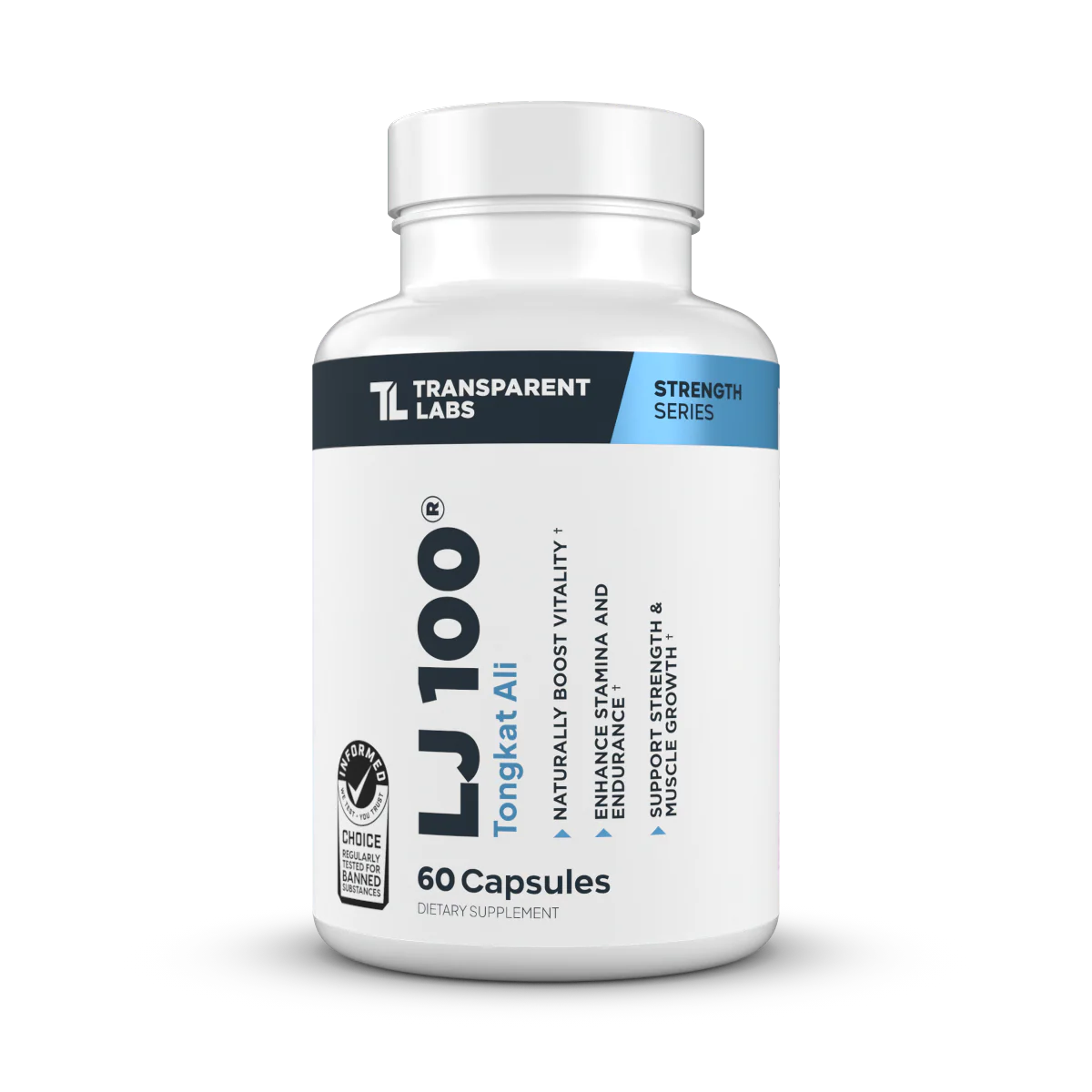 Transparent Labs LJ100® Tongkat Ali -60 Caps