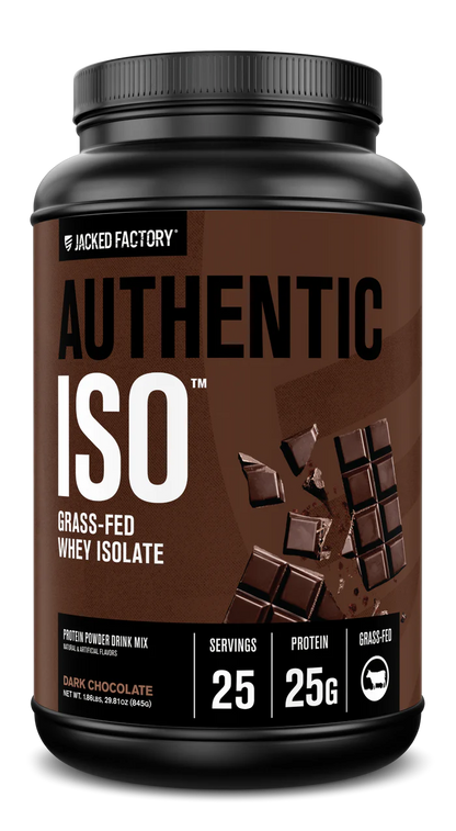 Jacked Factory Authentic ISO Grass-Fed Whey Protein Isolate