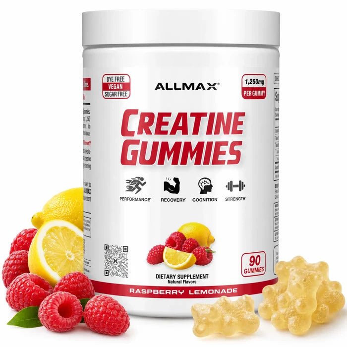 ALLMAX Creatine Gummies | 5g Creatine | Sugar-Free - Mann Nutrition