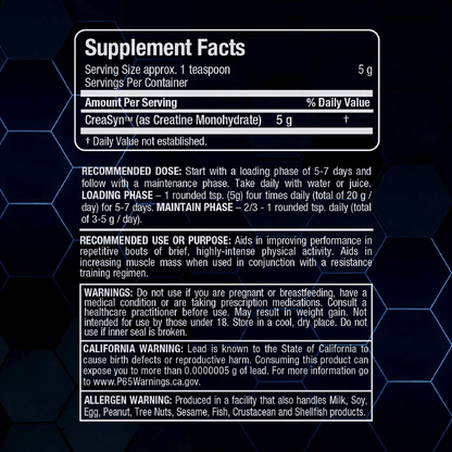 ALLMAX Creatine Monohydrate Powder – 100% Pure Micronized Creatine, 5g Per Serving - Mann Nutrition