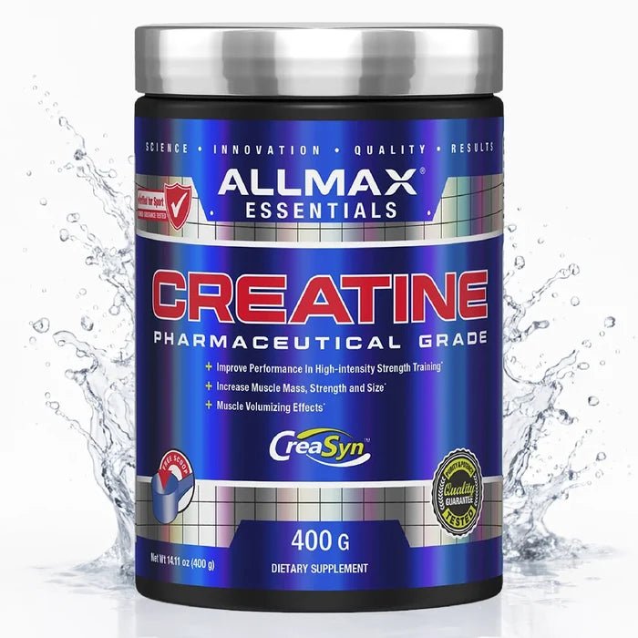ALLMAX Creatine Monohydrate Powder – 100% Pure Micronized Creatine, 5g Per Serving - Mann Nutrition