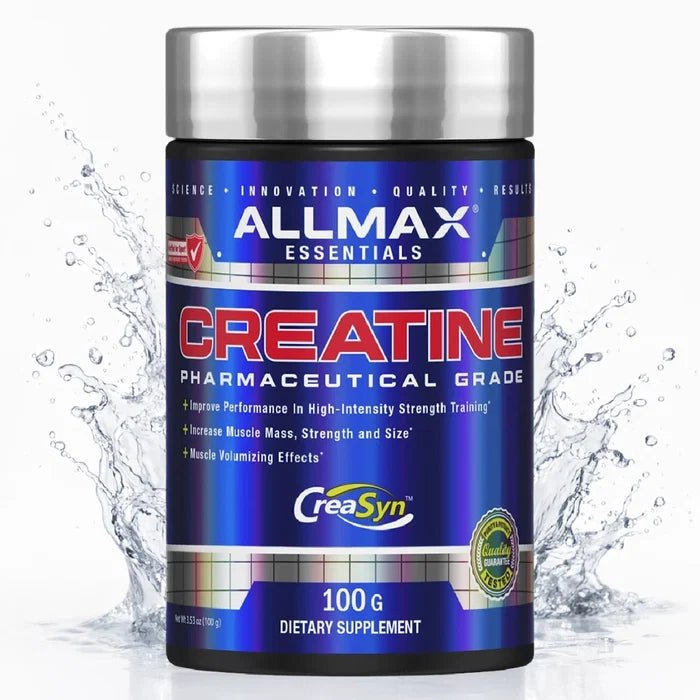 ALLMAX Creatine Monohydrate Powder – 100% Pure Micronized Creatine, 5g Per Serving - Mann Nutrition