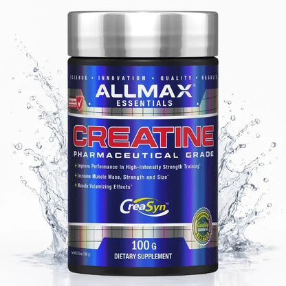ALLMAX Creatine Monohydrate Powder – 100% Pure Micronized Creatine, 5g Per Serving - Mann Nutrition