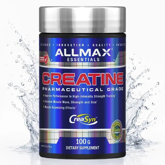 ALLMAX Creatine Monohydrate Powder – 100% Pure Micronized Creatine, 5g Per Serving - Mann Nutrition