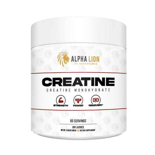 Alpha Lion Creatine Monohydrate – 5g Creatine, Unflavored, 60 Servings - Mann Nutrition