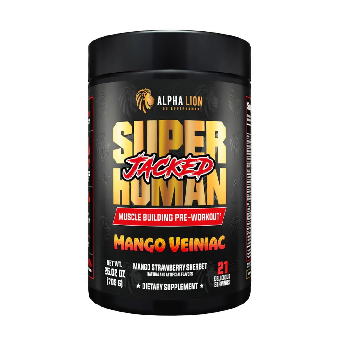 Alpha Lion Super Human Jacked Muscle Building Pre Workout  - Mann Nutrition