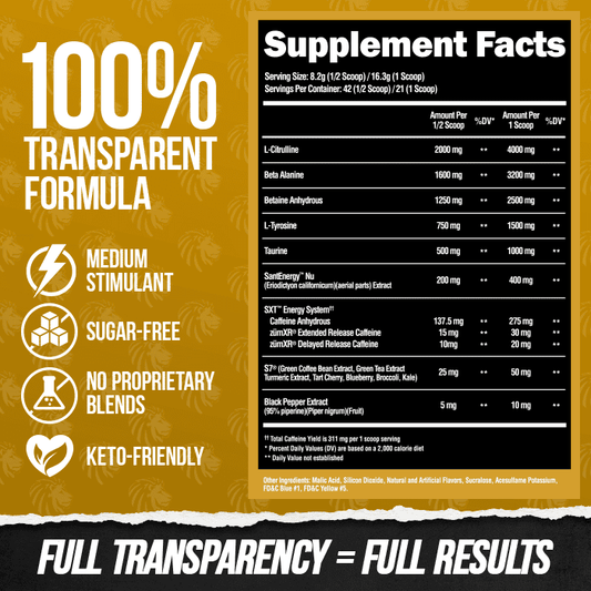Alpha Lion Super Human Pre  - Mann Nutrition