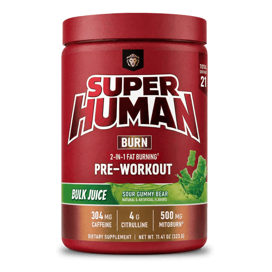 Alpha Lion SUPERHUMAN Burn Pre-Workout – Thermogenic, Energy, Pump & Focus - Mann Nutrition