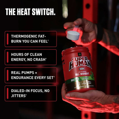 Alpha Lion SUPERHUMAN Burn Pre-Workout – Thermogenic, Energy, Pump & Focus - Mann Nutrition