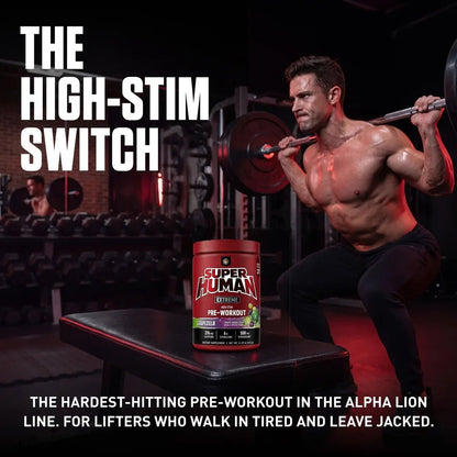 Alpha Lion SUPERHUMAN Extreme Pre-Workout - Mann Nutrition