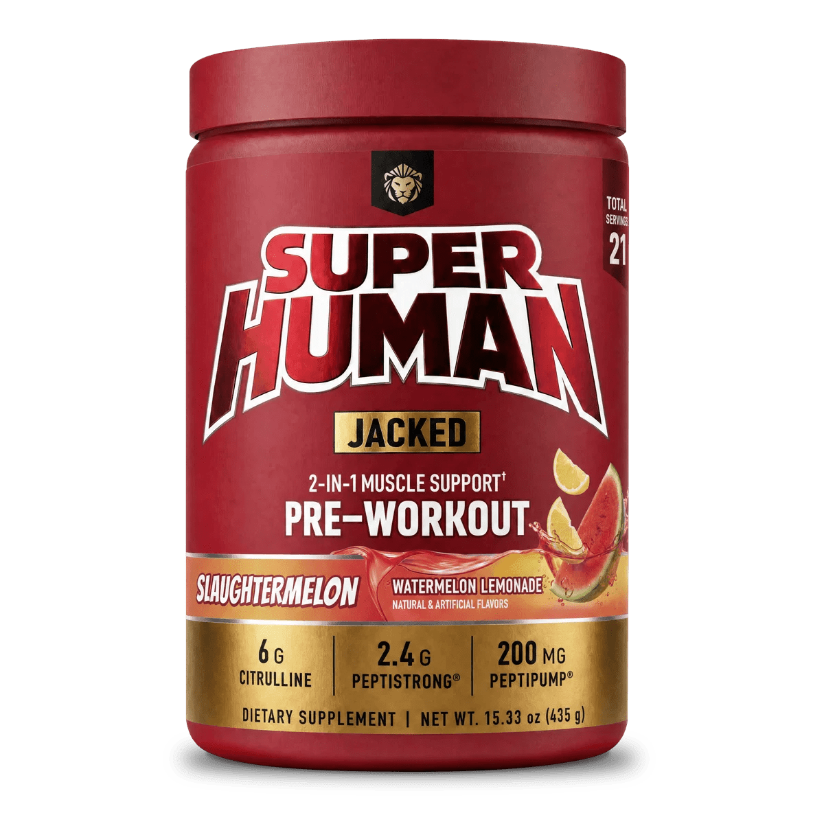 Alpha Lion SUPERHUMAN Jacked Pre-Workout - Mann Nutrition