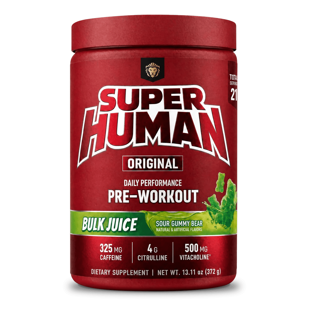 Alpha Lion SUPERHUMAN Original Pre-Workout - Mann Nutrition