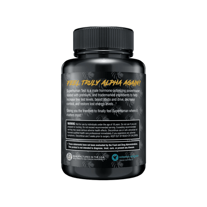 Alpha Lion SUPERHUMAN Test 90 Capsules - Mann Nutrition