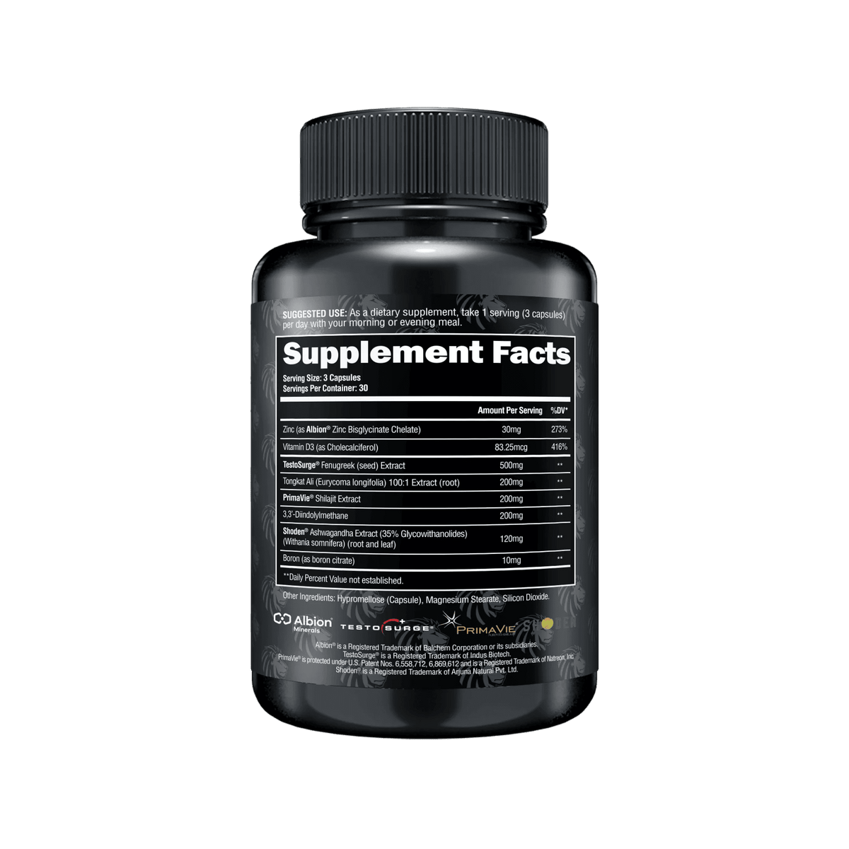 Alpha Lion SUPERHUMAN Test 90 Capsules - Mann Nutrition