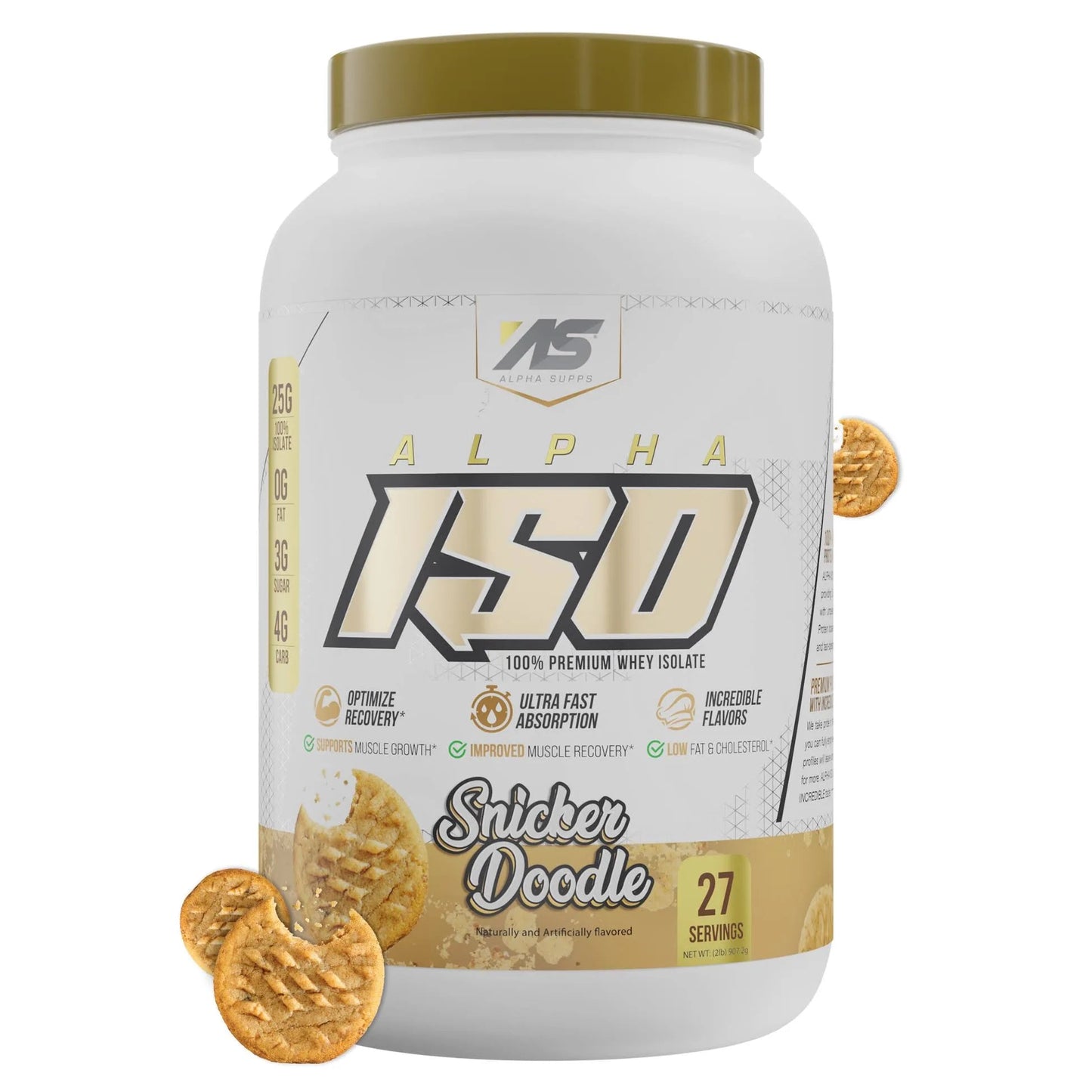 Alpha Supps Iso Premium Protein - Mann Nutrition