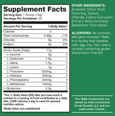 AN Amino Fuel Ultimate EAAs - 30 Servings  - Mann Nutrition