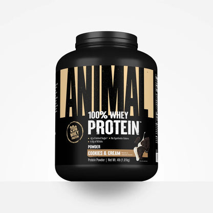 Animal 100% Whey Protein – 4 lb| Cookies & Cream Flavor - Mann Nutrition