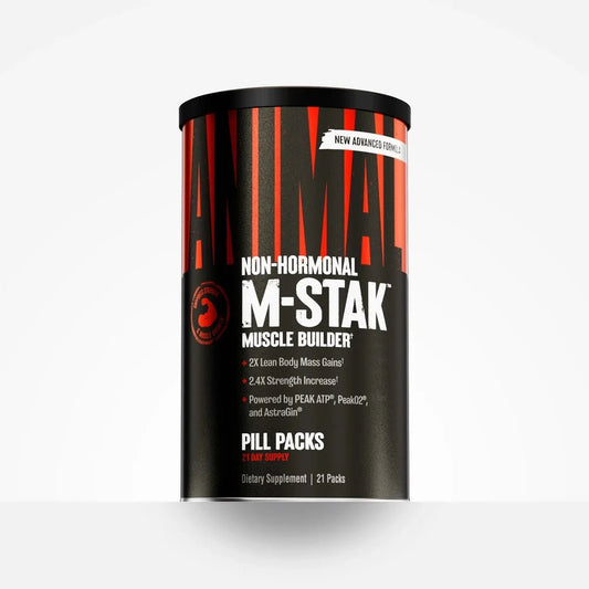 Animal M-Stak Muscle Builder – Non-Hormonal Lean Muscle Support | 21 Packs - Mann Nutrition