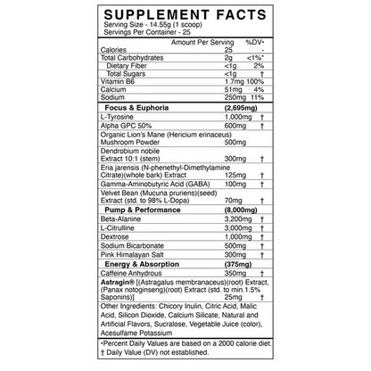 Blackmarket ADREN.O.LYN Nootropic - Mann Nutrition