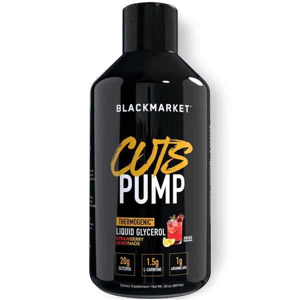 Blackmarket CUTS Pump Thermogenic Liquid Glycerol - Mann Nutrition