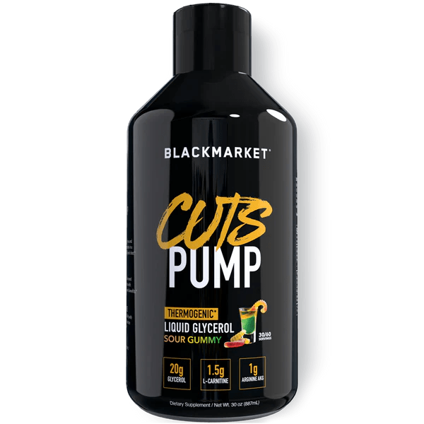 Blackmarket CUTS Pump Thermogenic Liquid Glycerol - Mann Nutrition