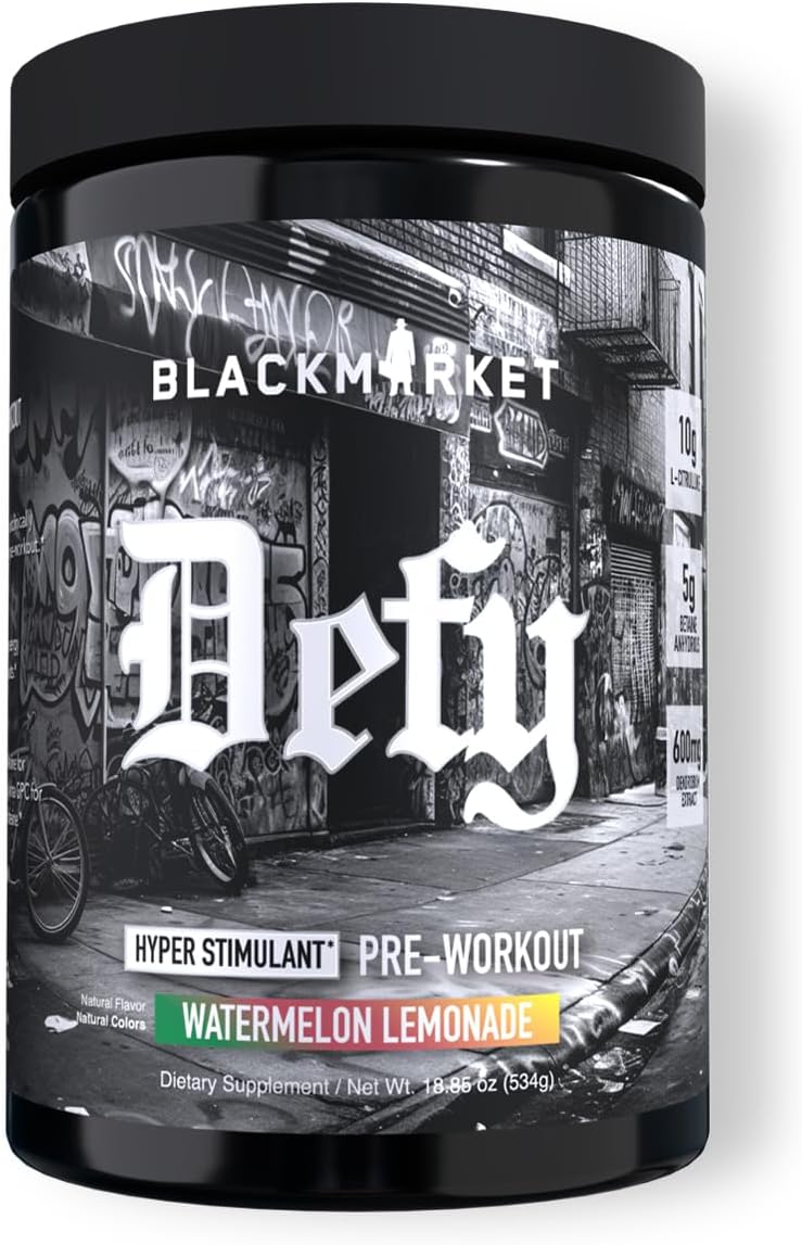 BlackMarket Labs DEFY Hyper-Stimulant Pre-Workout - Mann Nutrition