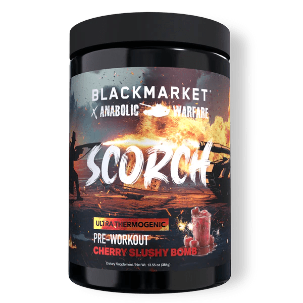 Blackmarket X Anabolic Warfare Scorch Pre Workout - Mann Nutrition