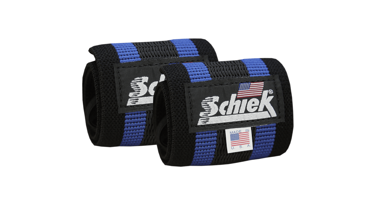 Blue Line Wrist Wraps sku-45468740419880- Mann Nutrition