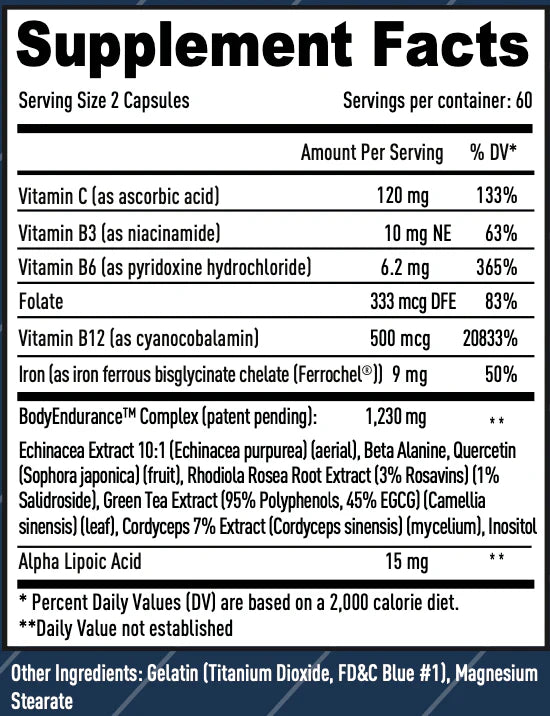 BRL VO2 - Boost Sports Performance Enhancer - Mann Nutrition