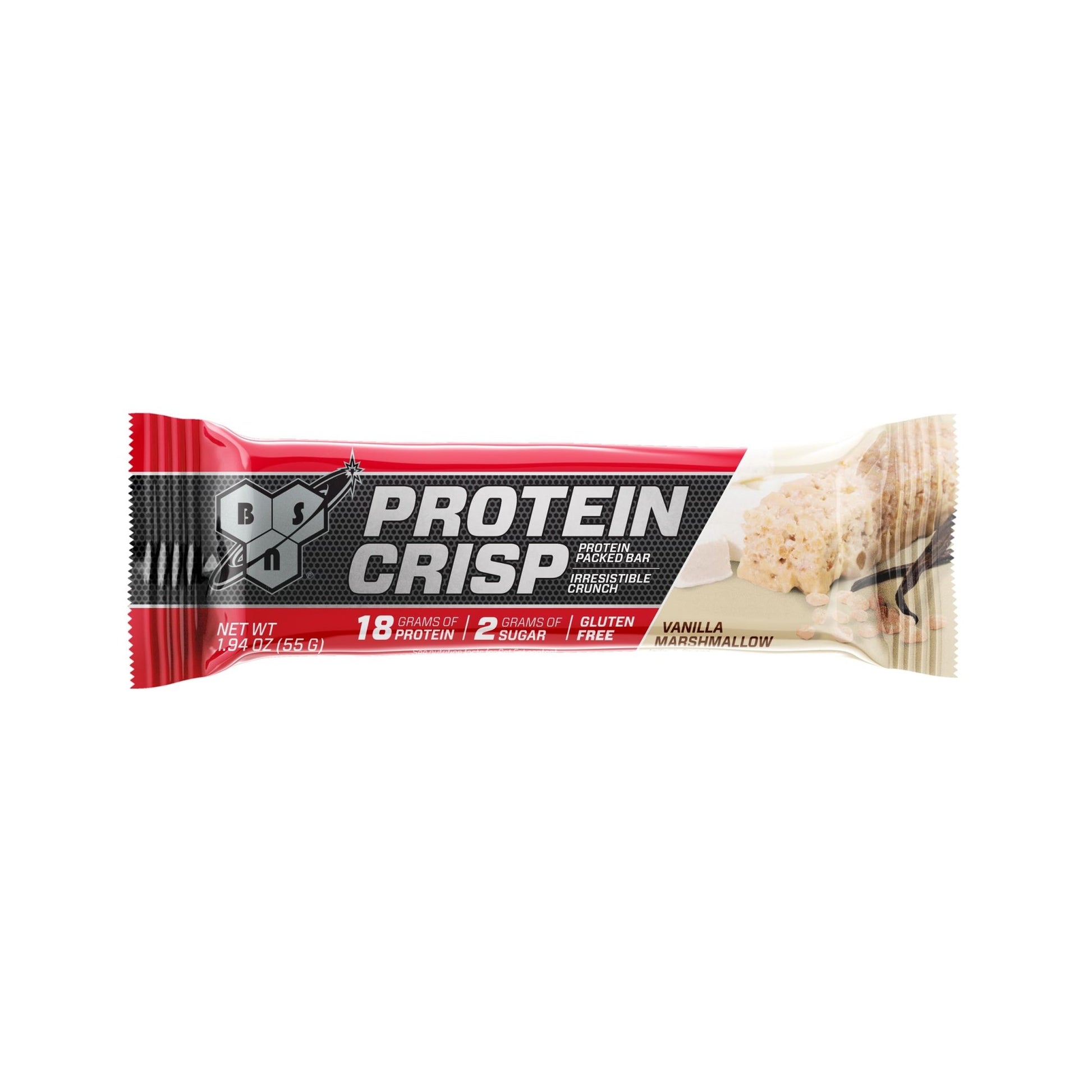 Bsn Protein Crisp Protein Bar - Pack of 12  - Mann Nutrition
